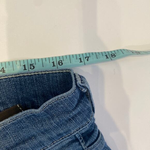 7FAMK Austyn Relaxed Fit Distressed Straight Leg Men’s Jeans Sz 33 Cotton - Picture 12 of 16